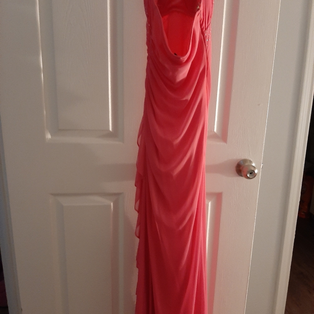 Blondie Nites PINK Sleeveless Prom Formal Evening